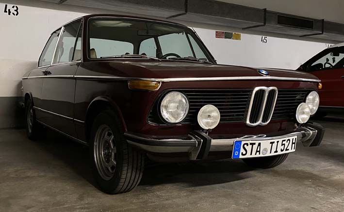 Auto, BMW 2002 tii